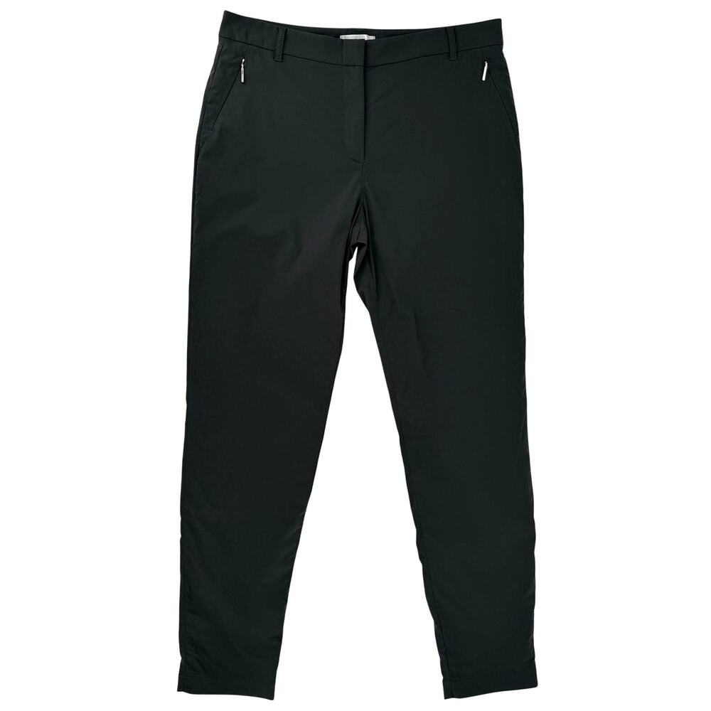 Anatomie Gray Travel Dress Pants Trousers Womens Size L Stretch Zip Pockets0L